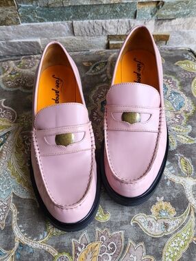 Free People Perfect Pink Liv Penny Loafers